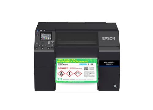 COLORWORKS CW-D6500PE LABEL INK PRNT MW 216MM 212MM RD 85MM/SEC