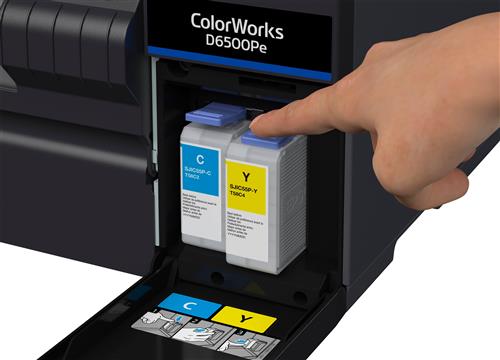 COLORWORKS CW-D6500PE LABEL INK PRNT MW 216MM 212MM RD 85MM/SEC