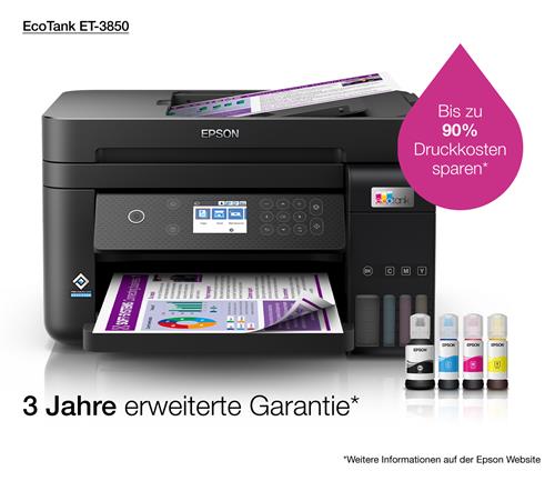 ECOTANK ET-3850 INKJET PRINTERS 