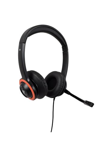 V7 HA530E cuffia e auricolare Cablato A Padiglione Ufficio