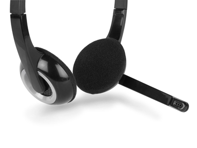 Hamlet HHEADMUS-C cuffia e auricolare Cablato A Padiglione Musica e Chiamate USB tipo-C Nero