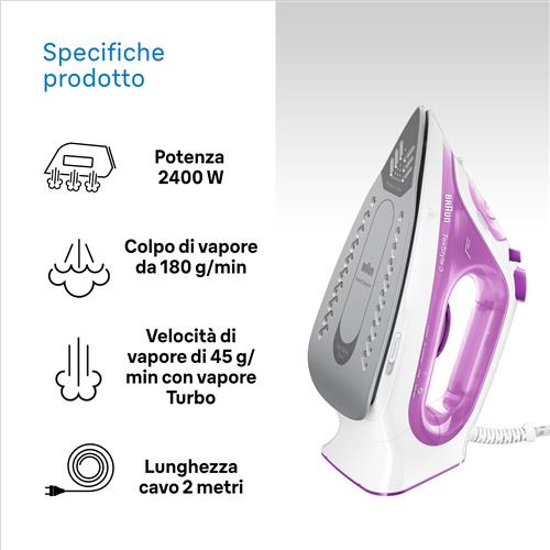 FERRO ST VAPORE 2300W IN SUPER CERAMICA VAP 45GR/MIN COLPOVAP 1