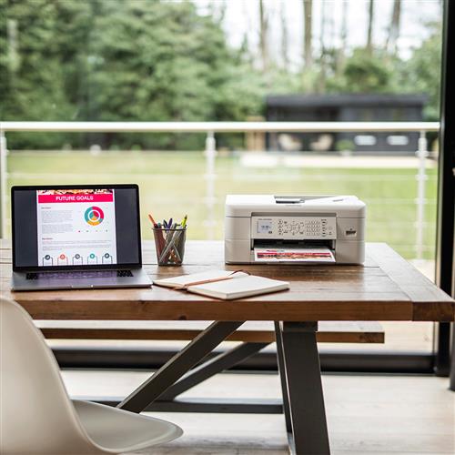 FLATBED COLOR MFP WITH ADF. COLOR LCD. DOUBLE-SIDED AND WIRE