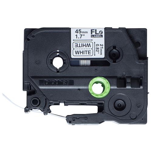 FLE2511 BLACK ON WHITE FLAG TAPE