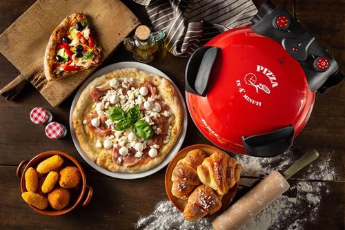 FORNO PIZZA GENNARO DIAM33 CM 5 LIV COTTURATIMER60 MIN 1200W
