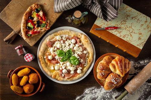 FORNO PIZZA GENNARO DIAM33 CM 5 LIV COTTURATIMER60 MIN 1200W