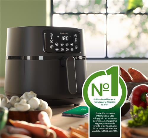 FRIGGITRICE AIRFRY XXL RAPIDAIR TECHNOLOGY 2000W 72LT. CONNESSA