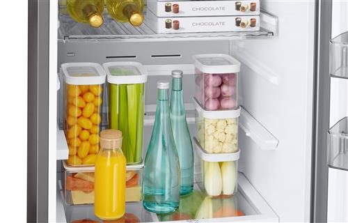 FRIGO COMBI 387LT H203 NF BLACK A BESPOKE WIFI