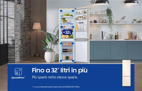FRIGO COMBI 390LT H203 NF SABBIA D