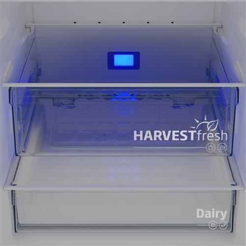 FRIGO COMBI 490LT H192-L70 NF DARK INOX E