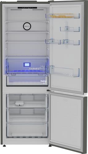 FRIGO COMBI 490LT H192-L70 NF DARK INOX E