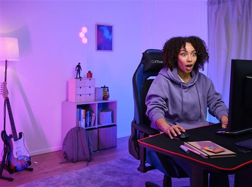 GAMING GXT 714B RUYA SEDIA DA GAMING COMODA  -  BLU