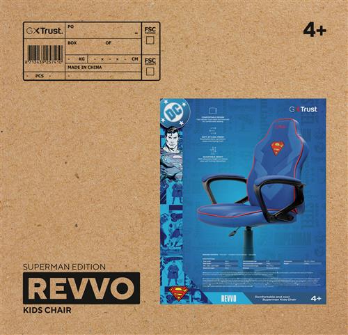 GXT703SM REVVO KIDS CHAIR SUPERMAN