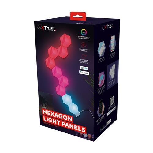 GXT902 VYBZ RGB HEXAGON LIGHT PANELS