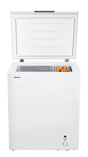HISENSE FT184D4AWYE CHEST FREEZER 142 LITERS WHITE