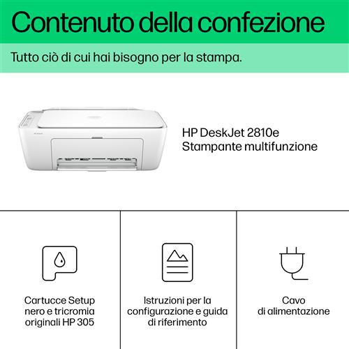 HP DESKJET 2810E AIO PRINTER .