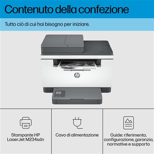 HP LASERJET MFP M234SDN 1200DPI 29PPM DUPLEX ADF