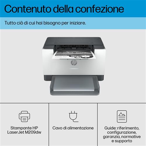 HP LASERJET SFP M209DW A4 29PPM 1200DPI USB WIFI DUPLEX