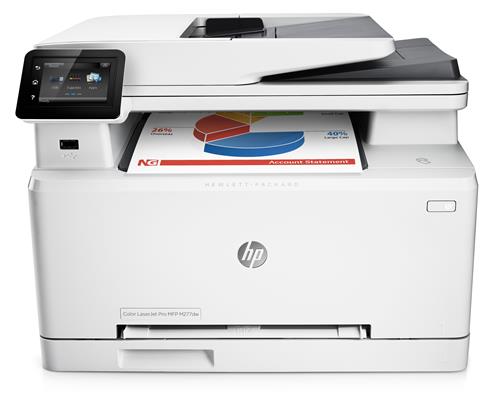 LASERJET PRO COLOR MFP M277DW 18PPM 150SHEET USBDUPLEX 3 TOUCH