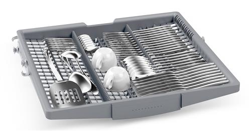 Bosch Serie 4 SMS4HMI07E Lavastoviglie da libera installazione 14 coperti Acciaio spazzolato anti-impronta Classe D