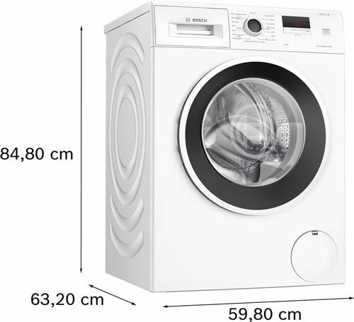 Bosch Serie 2 WGE03200IT Lavatrice a carica frontale 8kg 1200g/min Bianco Classe A