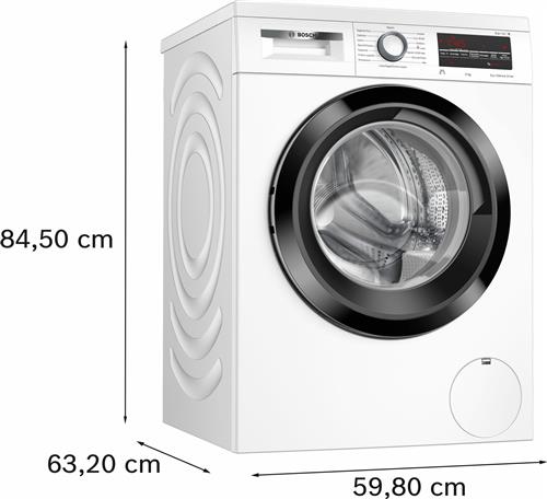 Bosch Serie 6 WUU28T29II Lavatrice a carica frontale 9kg 1400g/min Bianco Classe A