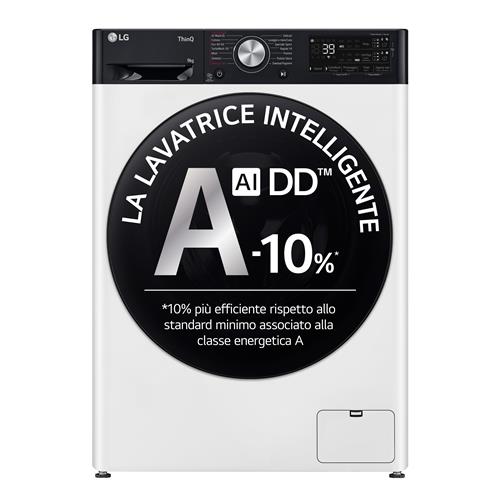 LAVATRICE CF 9KG 1400G A-10 INV VAP TURBOWASH AUTODOSE WIFI
