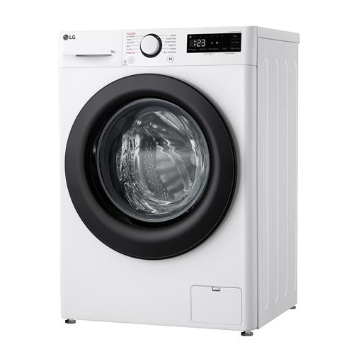LG F2R3S09NSWB Lavatrice 9kg AI DD, Classe A-10%, 1200 giri, Vapore, AI Wash