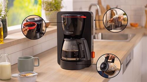 Bosch TKA3M133 Macchina da caffè americana MyMoment Nero