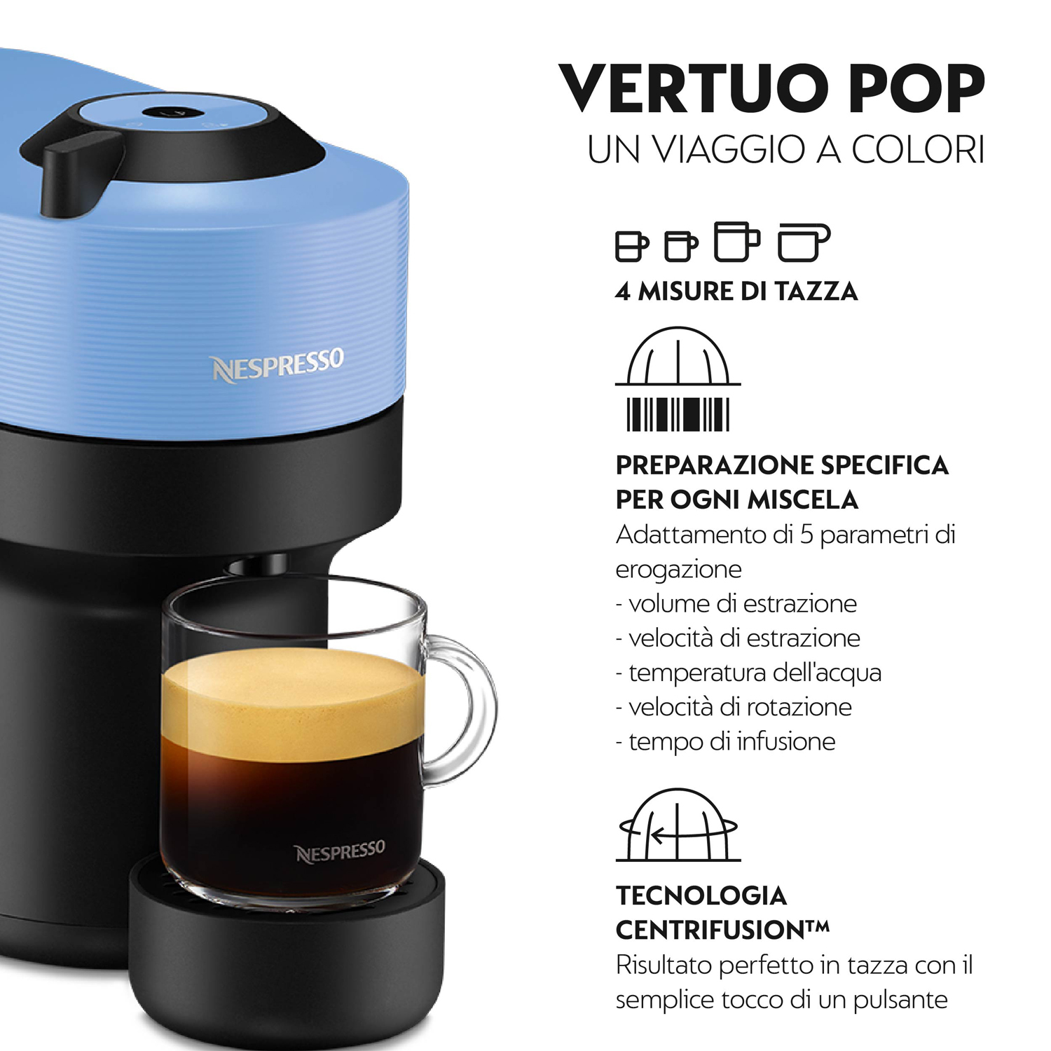 De’Longhi Nespresso Vertuo ENV90.A Macchina per caffè a capsule 0,56 L