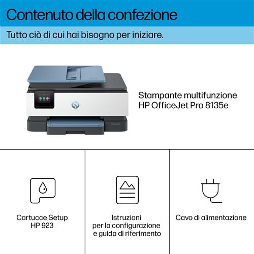 OFFICEJET PRO 8135E MFP 20/10PPM PRNT/SCAN/CPY