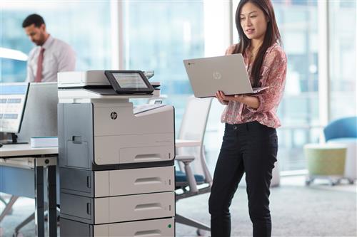 PAGEWIDE 586DN ENT.  MFP A4 75PPM F/R  USB/RETE COPY/SCN