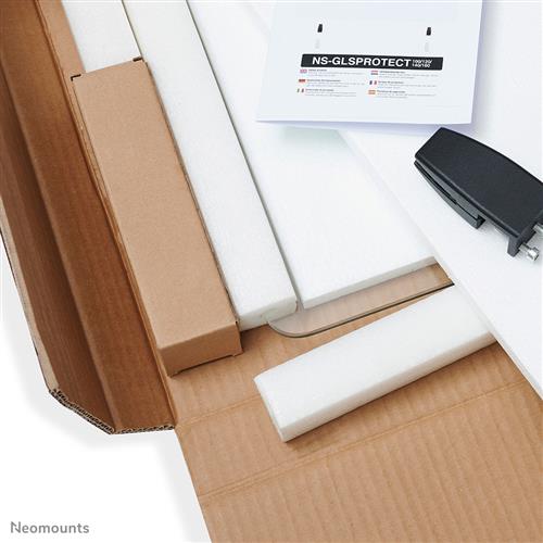 PANNELLO IN VETRO RESISTENTE 100CM PER PROTEZIONE AREA LAVORO