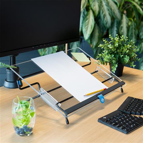 PORTADOCUMENTI R-GO FLEX READ ERGONOMICO POGGIAPOLSI TRASP.