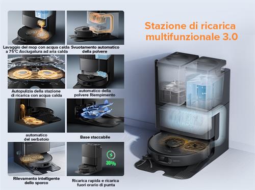 Roborock Qrevo Edge 5V1 0,325 L Nero