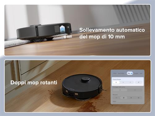 Roborock Qrevo Edge 5V1 0,325 L Nero