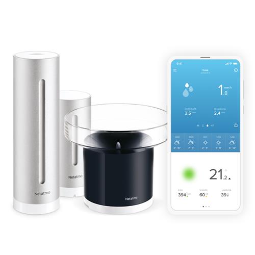 RAIN PACK SMART HOME WEATHER STATION RAIN GAUGE NWS-N-EC-UK A