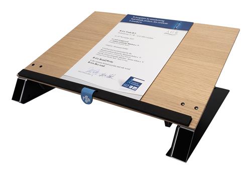 R-GO READ2WRITE PORTADOCUMENTI ERGONOMICO POGGIAPOLSI LEGNO