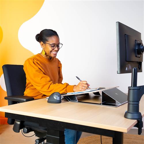 R-GO READ2WRITE PORTADOCUMENTI ERGONOMICO POGGIAPOLSI LEGNO