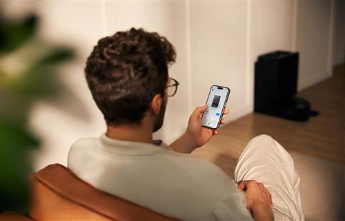 Roborock Qrevo Slim robot aspirapolvere e lavapavimenti Nero