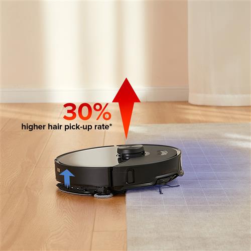 Roborock S8 MaxV Ultra robot aspirapolvere e lavapavimenti Nero