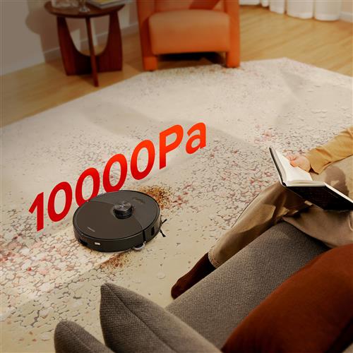 Roborock S8 MaxV Ultra robot aspirapolvere e lavapavimenti Nero