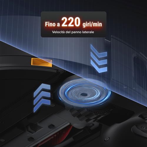 Roborock Saros 10 robot aspirapolvere e lavapavimenti Nero