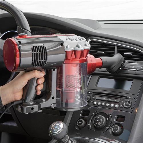 Ariete 2761 Handy Force - Scopa Elettrica con filo - Aspirapolvere Aspirabriciole - Tecnologia ciclonica senza sacco - Tubo telescopico - Filtro Hepa