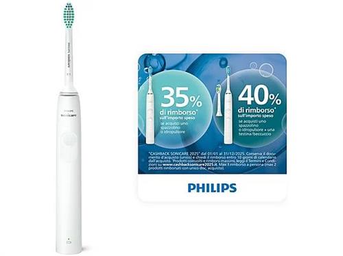 Philips Sonicare serie 2100 Spazzolino Elettrico Sonico Bianco HX3651/13