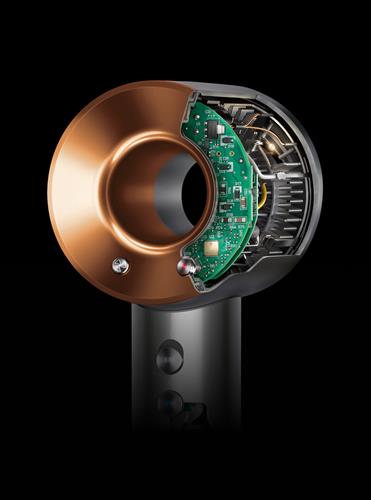 SUPERSONIC ASCIUGACAPELLI BLUE DI PRUSSIA/RAME