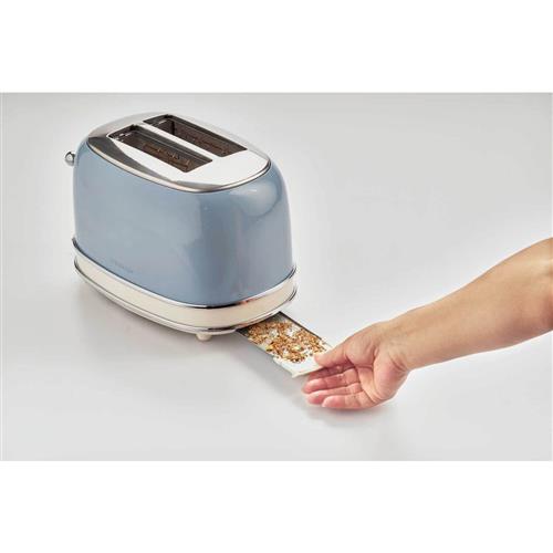 TOSTAPANE VINTAGE CELESTE 800W