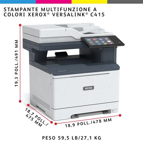 VERSALINK C415 A4 40PPM DUPLEX 