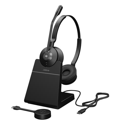 Jabra 9559-475-111 cuffia e auricolare Wireless A Padiglione Ufficio Nero, Titanio