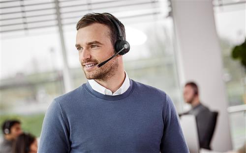 Jabra ENGAGE 55 UC STEREO Auricolare Wireless A Padiglione Ufficio Nero